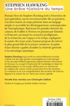 Une brève histoire du temps. Du Big Bang aux trous noirs, Stephen Hawking