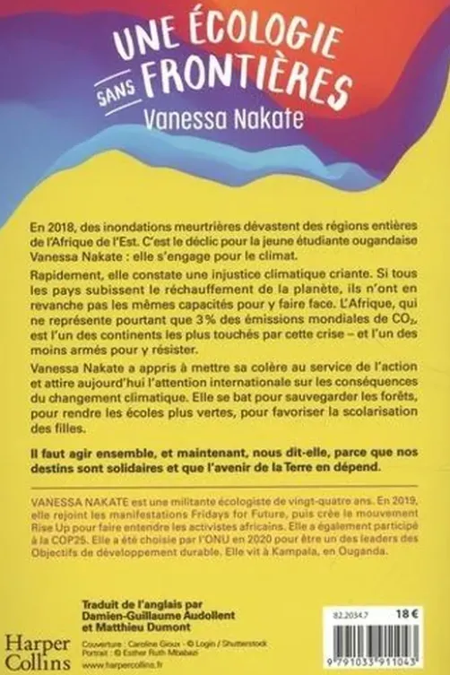 Une écologie sans frontières, Vanessa Nakate
