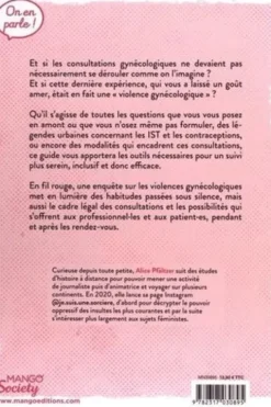 Une consultation gynéco sans accroc, Alice Pfältzer