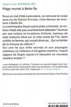 Une enquête du commissaire Dupin : Piège mortel à Belle-Ile. Une enquête du commissaire Dupin, Jean-Luc Bannalec