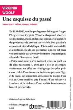 Une esquisse du passé, Virginia Woolf