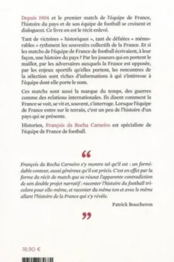 Une histoire de France en crampons, François Da Rocha Carneiro