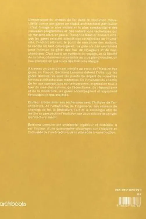 Une histoire des gares en France, Bertrand Lemoine