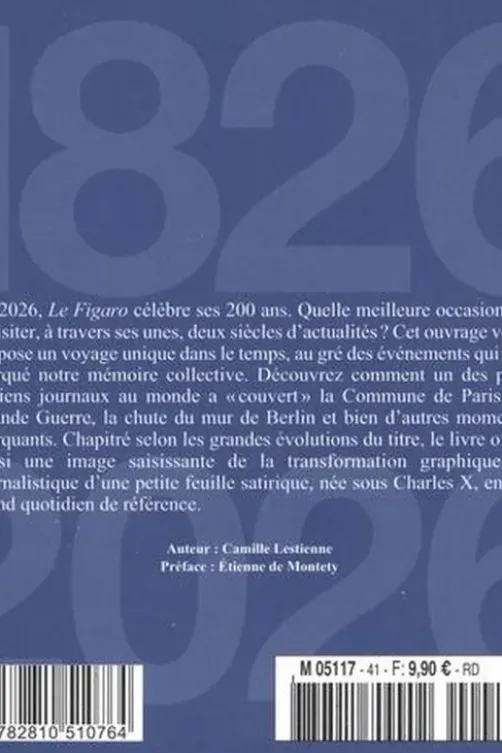 100 Unes du Figaro pour 200 ans d'Histoire, Camille Lestienne