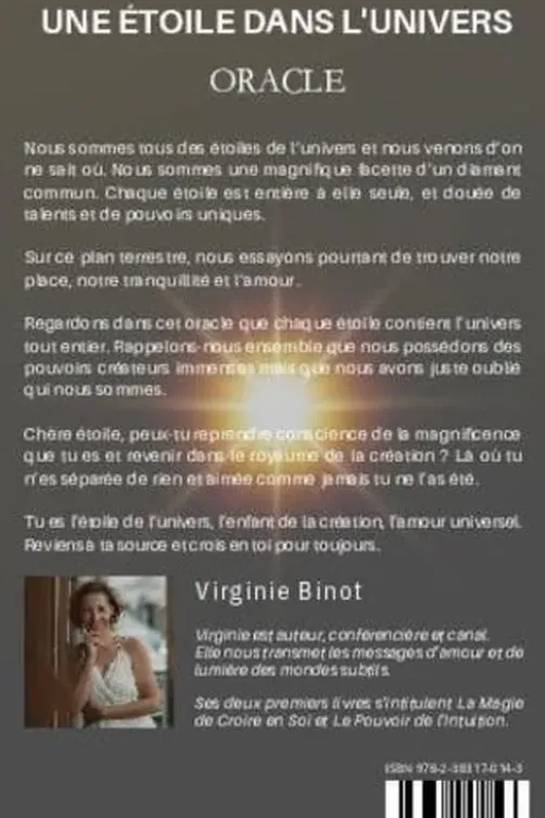 Une étoile dans l'univers, Virginie Binot