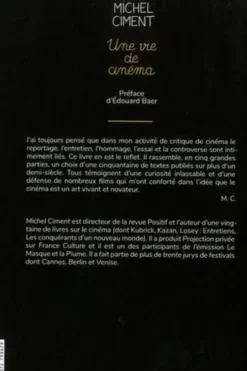Une vie de cinéma, Michel Ciment