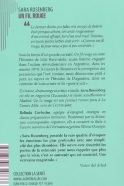 Un fil rouge, Sara Rosenberg