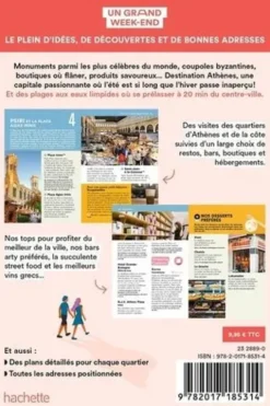 Un grand week-end à Athènes. Avec 1 Plan détachable, Maud Vidal-Naquet