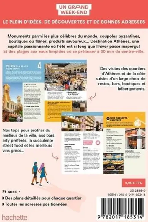 Un grand week-end à Athènes. Avec 1 Plan détachable, Maud Vidal-Naquet