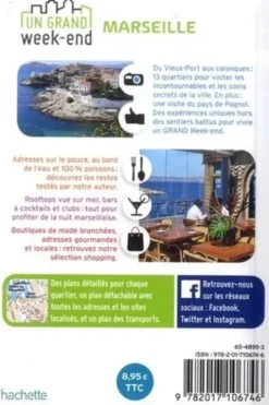 Un grand week-end à Marseille. Edition 2020. Avec 1 Plan détachable, Céline Bousquet