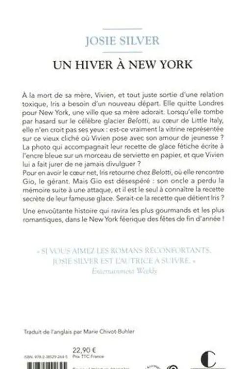 Un hiver à New York, Josie Silver
