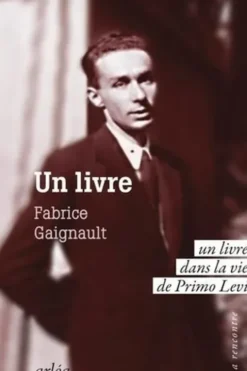 Un livre, Fabrice Gaignault