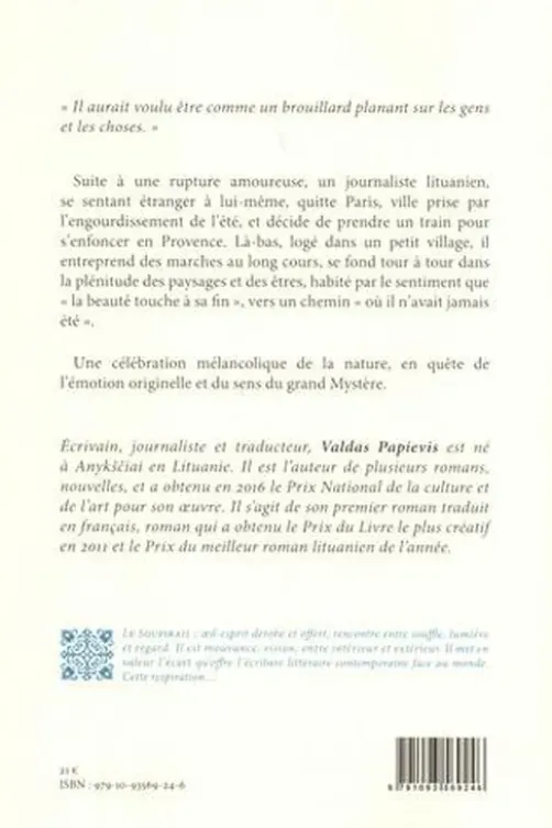 Un morceau de ciel sur terre, Valdas Papievis