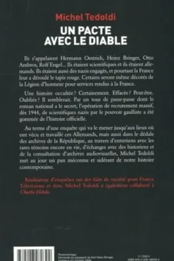 Un pacte avec le diable. Quand la France recrutait des scientifiques nazis, Michel Tedoldi