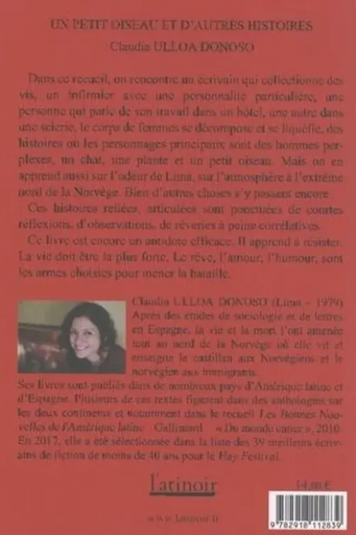 Un petit oiseau et d'autres histoires, Claudia Ulloa Donoso