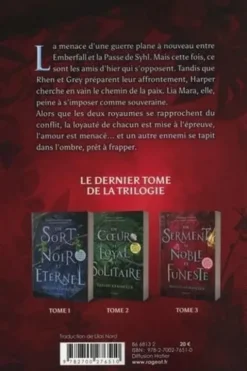 Un sort si noir et éternel Tome 3 : Un serment si noble et funeste, Brigid Kemmerer