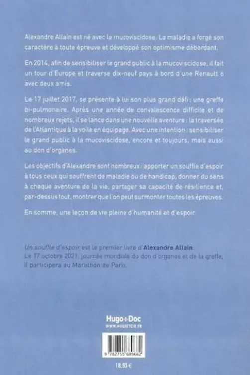 Un souffle d'espoir, Alexandre Allain