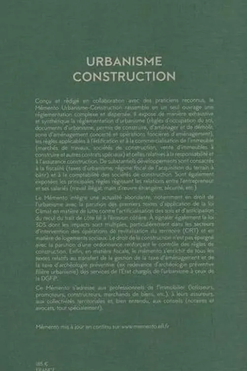 Urbanisme Construction. Edition 2023, Francis Lefebvre