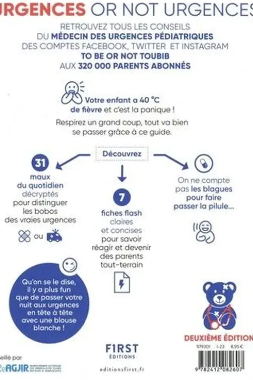 Urgences or not urgences. Manuel de survie en milieu pédiatrique , 2e édition, To be or not Toubib