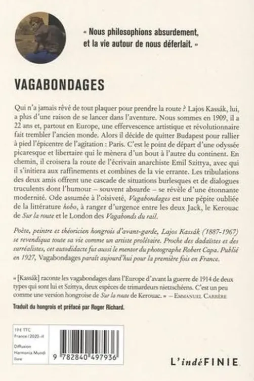 Vagabondages, Lajos Kassak