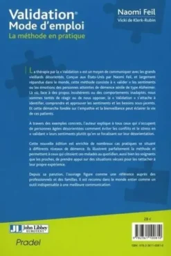 Validation mode d'emploi. La méthode en pratique, 2e édition, Naomi Feil