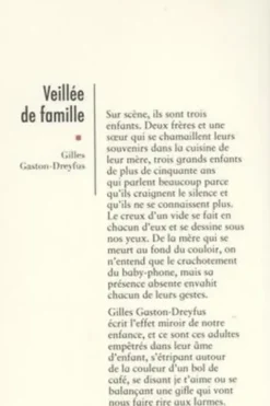 Veillée de famille, Gilles Gaston-Dreyfus