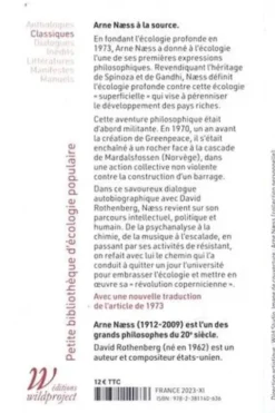 Vers l'écologie profonde, Arne Naess