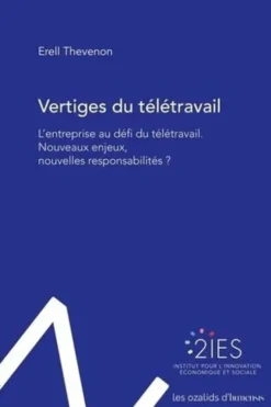 Vertiges du télétravail. L'entreprise au défi du télétravail. Nouveaux enjeux, nouvelles responsabilités ?, Erell Thevenon