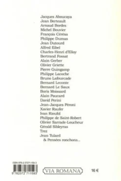 Végâneries, Club des Ronchons