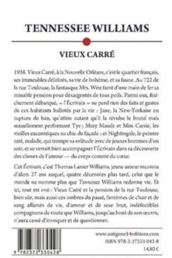 Vieux Carré, Tennessee Williams