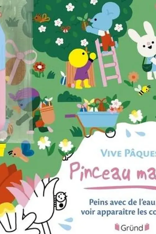 Vive Pâques ! Avec 1 pinceau, Marion Cocklico