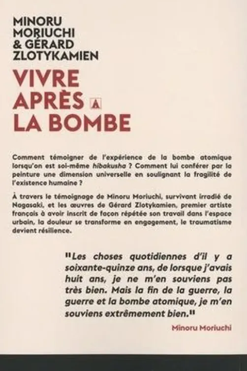 Vivre après la Bombe, Minoru Moriuchi