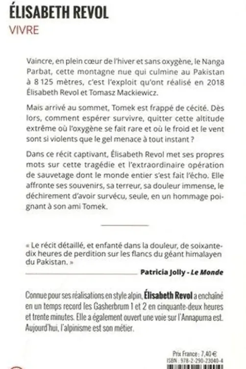 Vivre, Elisabeth Revol