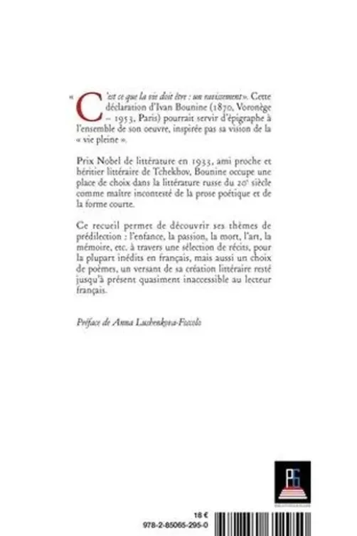 Vivre pleinement, Ivan Bounine