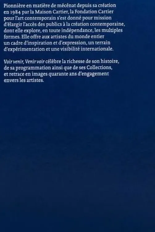 Voir venir, Venir voir, Alain Dominique Perrin
