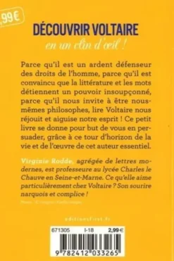 Voltaire en un clin d'oeil !, Virginie Rodde