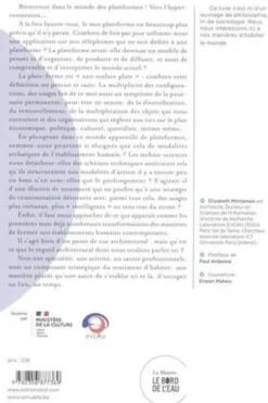 Vous avez dit plate-formes ? Enquête sur les nouvelles façons d'habiter, Elizabeth Mortamais