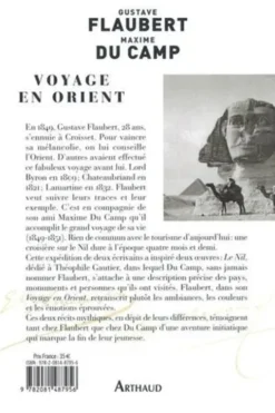 Voyage en Orient. Le Nil, Gustave Flaubert