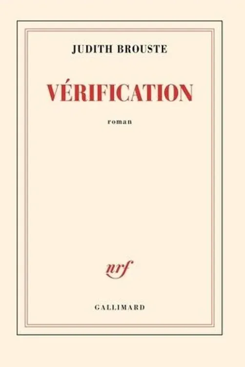 Vérification, Judith Brouste