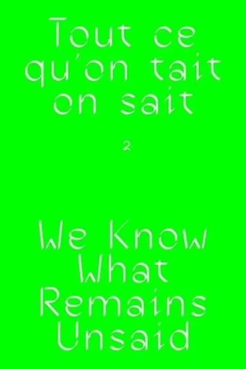 Wages For Wages Against. Volume 2, Tout ce qu'on tait on sait, Edition bilingue français-anglais, Tiphanie Blanc