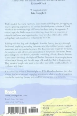 Wild Abandon. A Journey to the Deserted Places of the Dodecanese, Edition en anglais, Jennifer Barclay