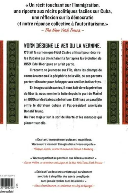 Worm. Une odyssée américano-cubaine, Edel Rodriguez