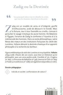 Zadig ou la Destinée. Suivi de Micromégas, Voltaire